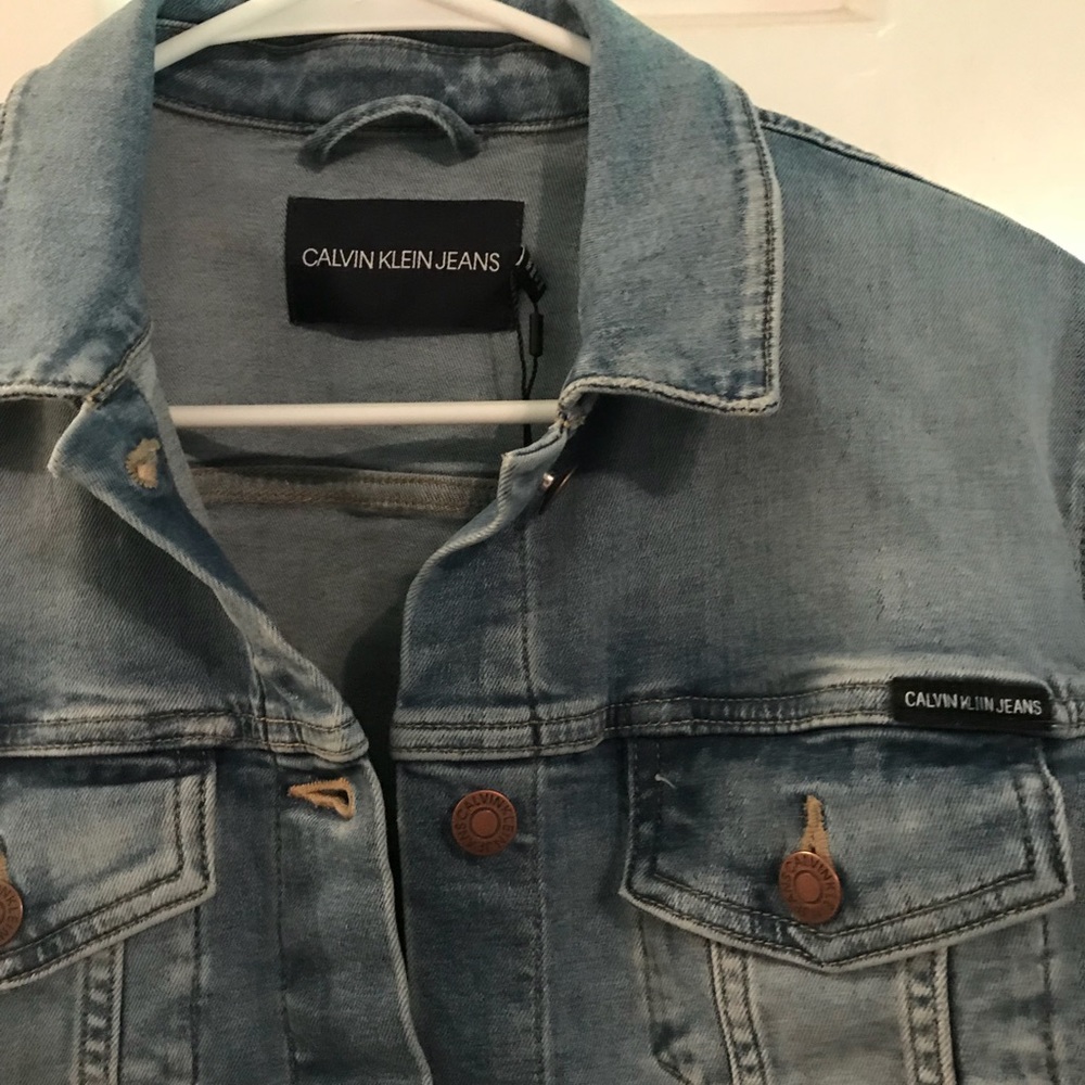 Calvin Klein denim jacket - Picture 2 of 3